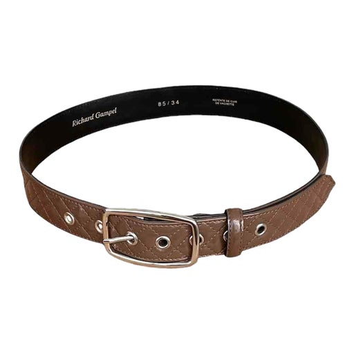 Ceinture en cuir verni 