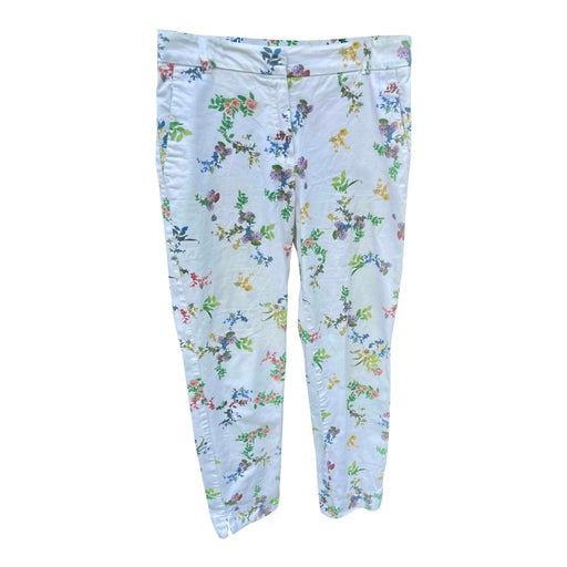 Pantalon à fleurs