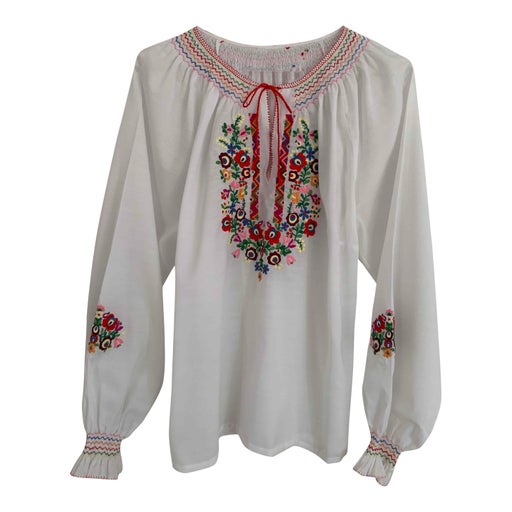 Blouse brodée