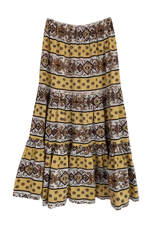 Long Provençal skirt