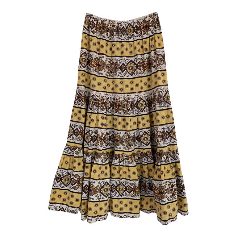 Long Provençal skirt