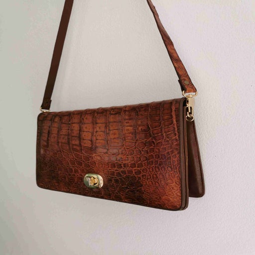 Sac en cuir exotique