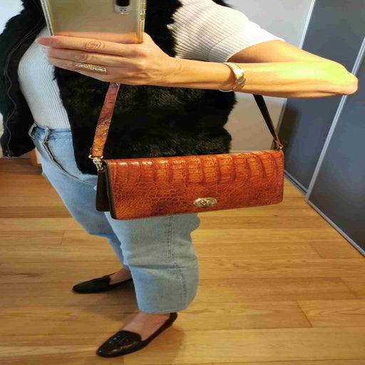 Sac en cuir exotique