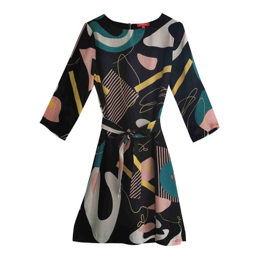 Robe à motifs