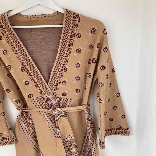 Wool kimono