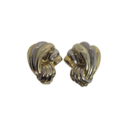 Clip earrings