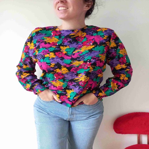 Top à motifs