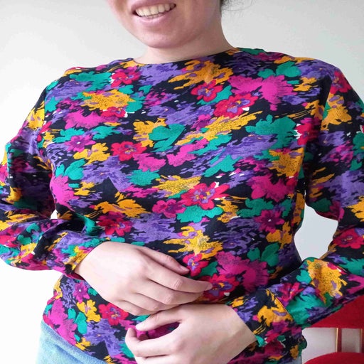 Top à motifs