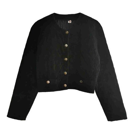 Veste courte en velours 