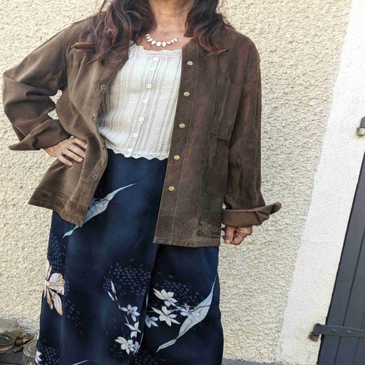 Suede jacket