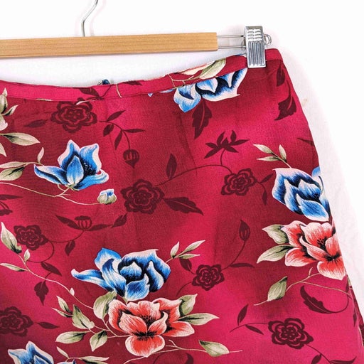 Long floral skirt