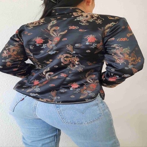 Asian silk jacket