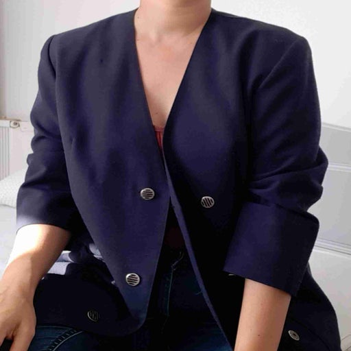 Cotton blazer