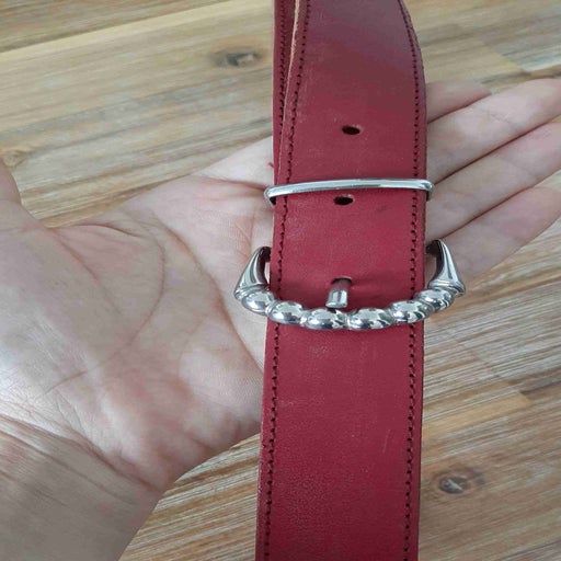 Leather belt