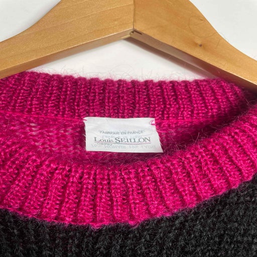 Mohair and wool sweater