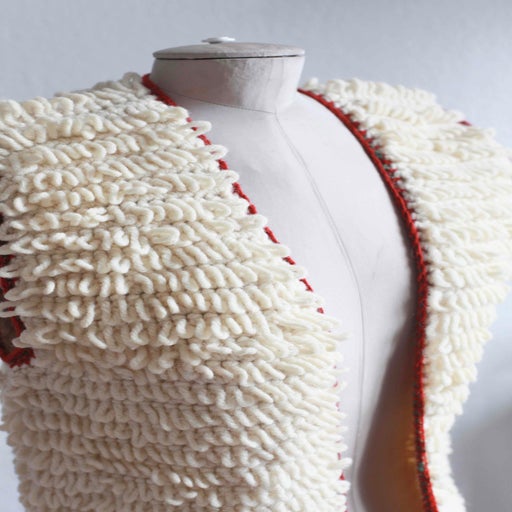 Sleeveless wool vest