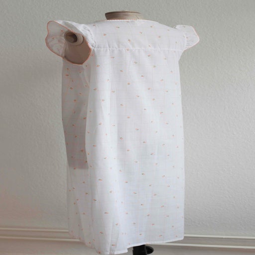 Robe longue en coton