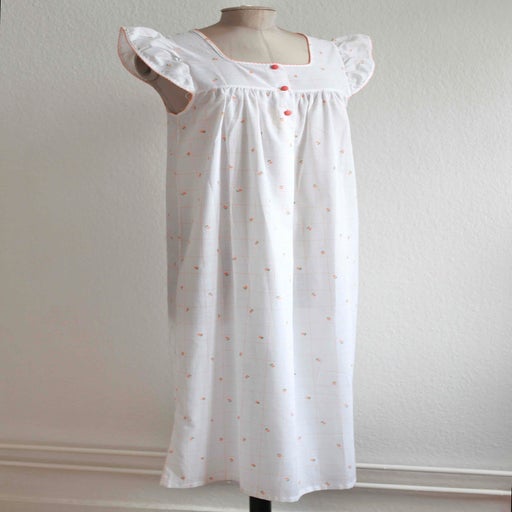 Robe longue en coton