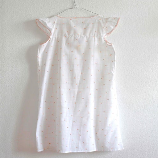 Robe longue en coton