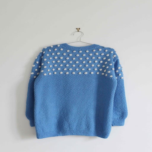Embroidered wool sweater