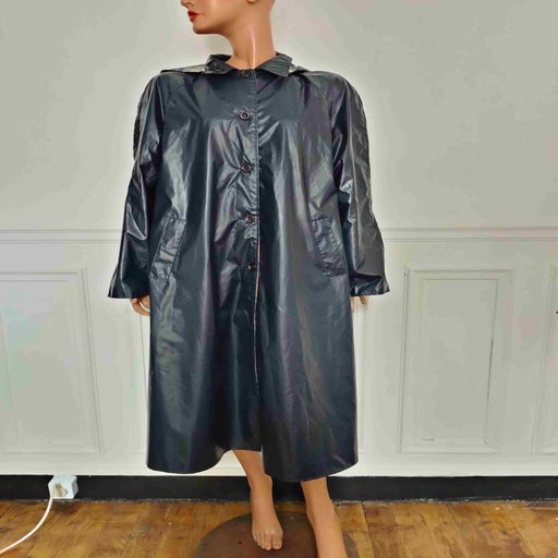 70's waxed coat