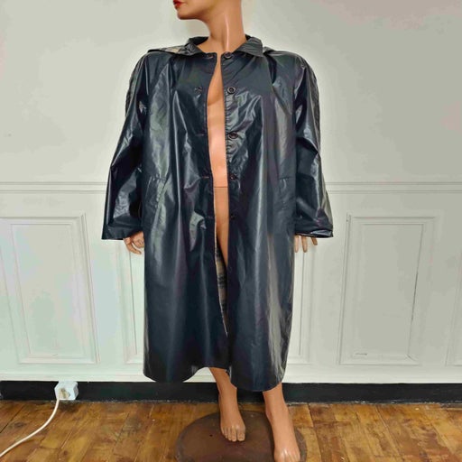 70's waxed coat