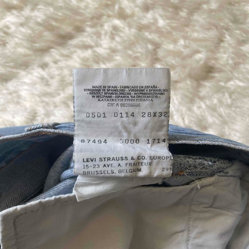Jean Levis' 501 W28L32