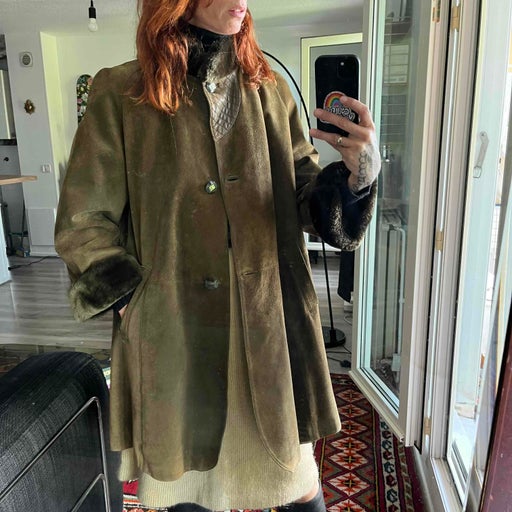 Shearling coat