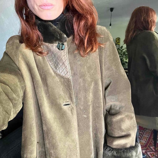 Shearling coat