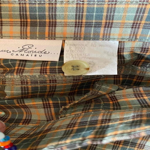 Checked pants
