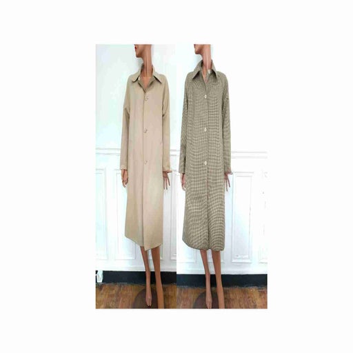 Reversible trench coat