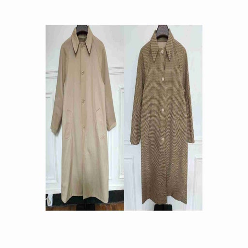 Reversible trench coat