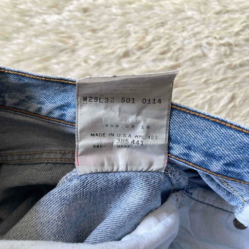 Levi's 501 W29L32 jeans