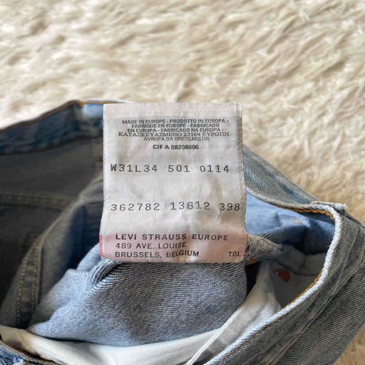 Jean Levi's 501 W31L34