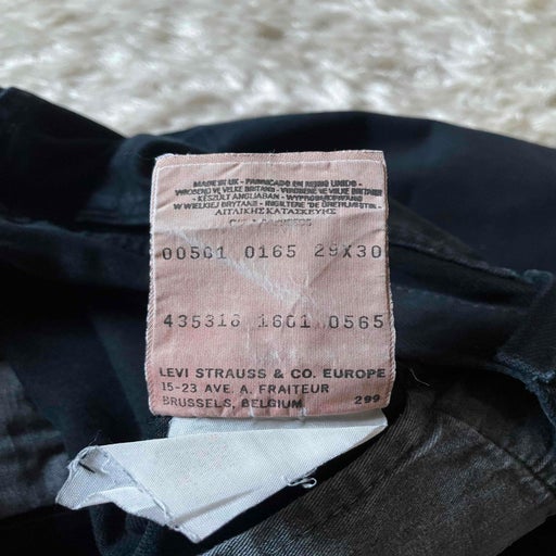 Jean Levi's 501 W29L30