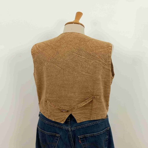 Sleeveless cotton vest