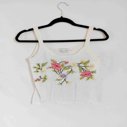 Embroidered camisole