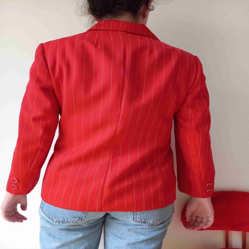 Striped blazer
