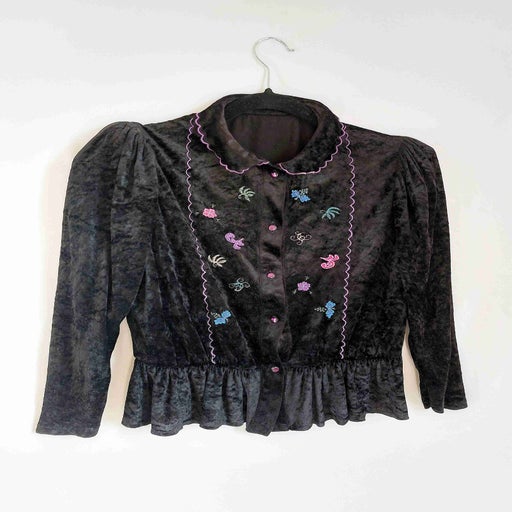 Velvet blouse