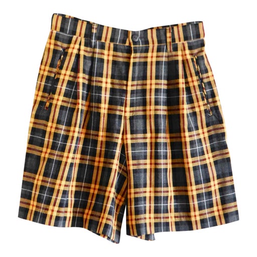 Checked shorts