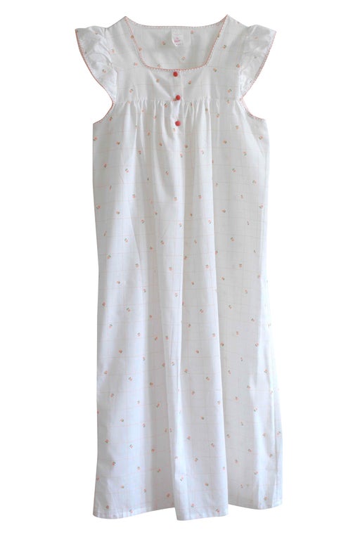 Robe longue en coton