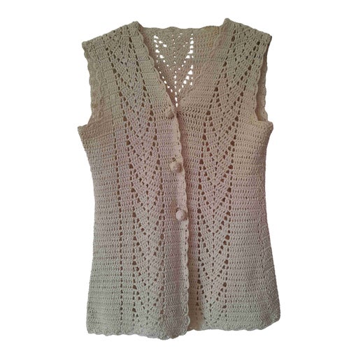 Crochet vest