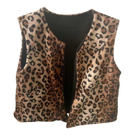 Leopard vest