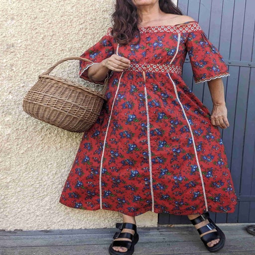 Long Provençal dress