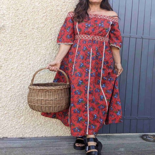 Long Provençal dress