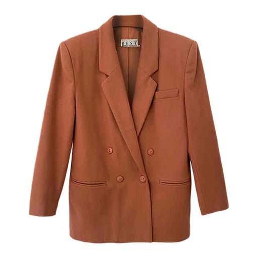 Blazer en laine et cachemire