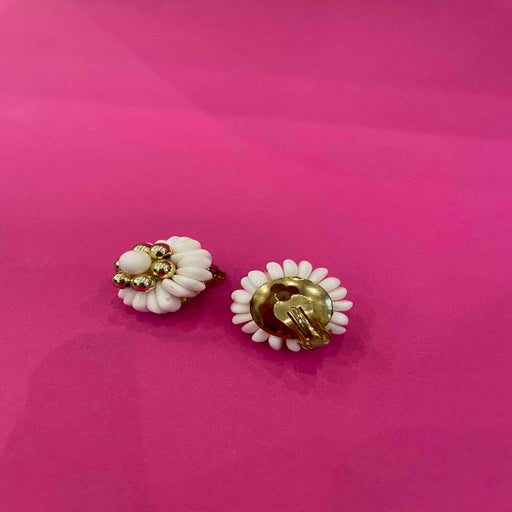 Clip earrings