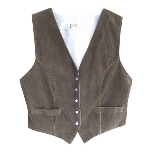 Corduroy vest