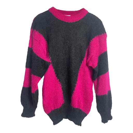 Mohair and wool sweater