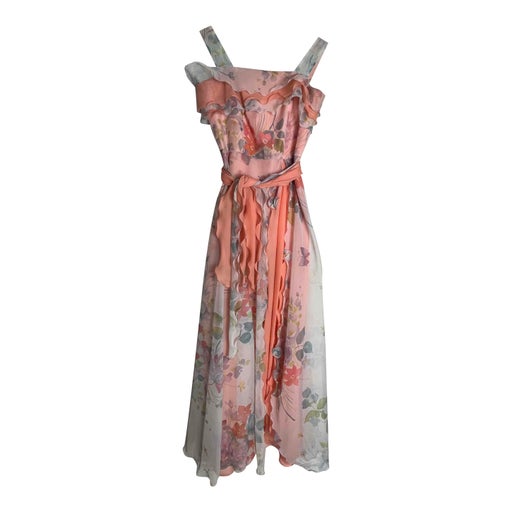 Long floral dress